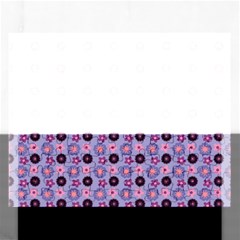 Cute Floral Pattern Rectangular Jigsaw Puzzl by GardenOfOphir