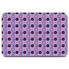 Cute Floral Pattern Large Doormat  by GardenOfOphir