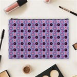 Cute Floral Pattern Cosmetic Bag (Large)  Front