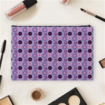 Cute Floral Pattern Cosmetic Bag (Large)  Back