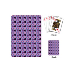 Cute Floral Pattern Playing Cards (mini)  by GardenOfOphir