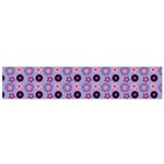 Cute Floral Pattern Flano Scarf (Small)  Back