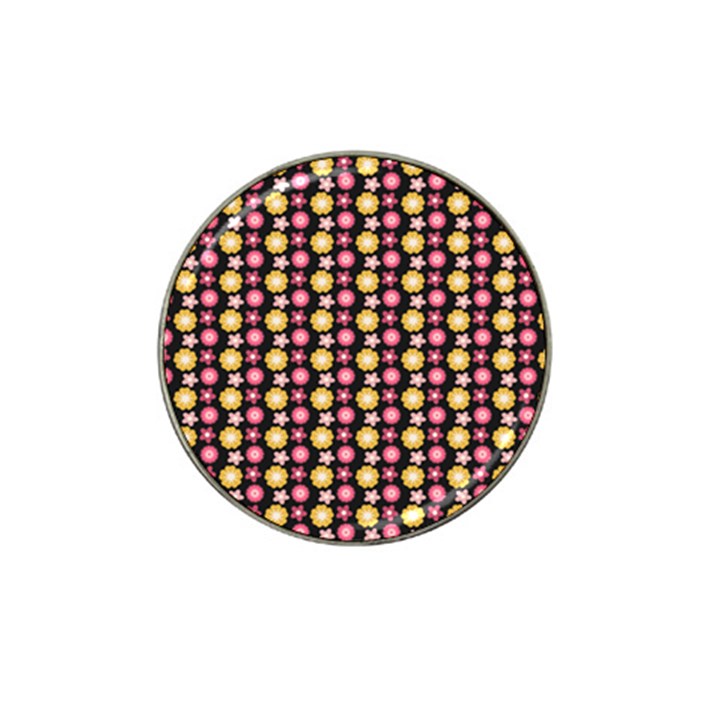 Cute Floral Pattern Hat Clip Ball Marker