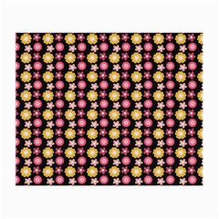 Cute Floral Pattern Small Glasses Cloth (2-side) by GardenOfOphir