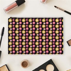 Cute Floral Pattern Cosmetic Bag (large)  by GardenOfOphir