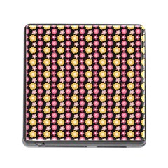 Cute Floral Pattern Memory Card Reader (square) by GardenOfOphir