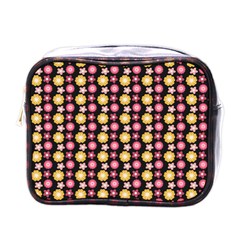 Cute Floral Pattern Mini Toiletries Bags by GardenOfOphir