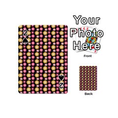 Cute Floral Pattern Playing Cards 54 (mini)  by GardenOfOphir