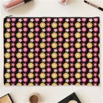 Cute Floral Pattern Cosmetic Bag (XXXL)  Front