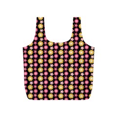 Cute Floral Pattern Full Print Recycle Bags (s)  by GardenOfOphir