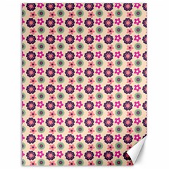 Cute Floral Pattern Canvas 12  X 16   by GardenOfOphir