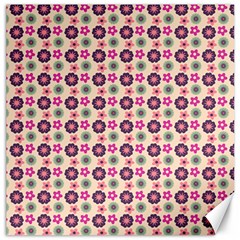 Cute Floral Pattern Canvas 16  X 16   by GardenOfOphir