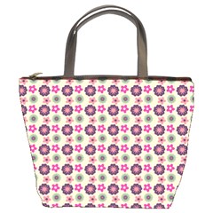 Cute Floral Pattern Bucket Bags by GardenOfOphir