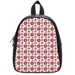 Cute Floral Pattern School Bags (Small)  Front