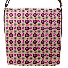 Cute Floral Pattern Flap Messenger Bag (s) by GardenOfOphir