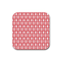 Pattern 509 Rubber Square Coaster (4 Pack)  by GardenOfOphir