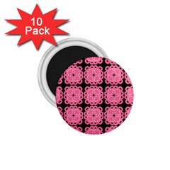 Cute Pretty Elegant Pattern 1.75  Magnets (10 pack) 