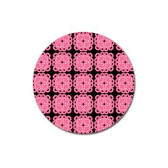 Cute Pretty Elegant Pattern Magnet 3  (round) by GardenOfOphir