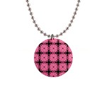 Cute Pretty Elegant Pattern Button Necklaces Front