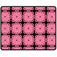 Cute Pretty Elegant Pattern Fleece Blanket (Medium) 