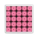 Cute Pretty Elegant Pattern Memory Card Reader (Square)  Front