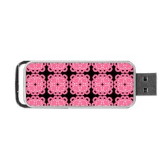 Cute Pretty Elegant Pattern Portable Usb Flash (one Side) by GardenOfOphir