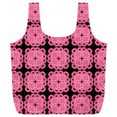 Cute Pretty Elegant Pattern Full Print Recycle Bags (L) 