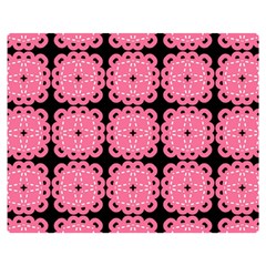 Cute Pretty Elegant Pattern Double Sided Flano Blanket (Medium) 