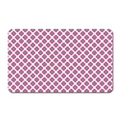 Cute Pretty Elegant Pattern Magnet (rectangular) by GardenOfOphir