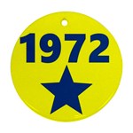 1972 Ornament (Round)  Front