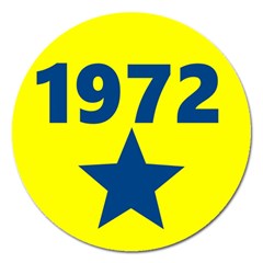 1972 Magnet 5  (round)