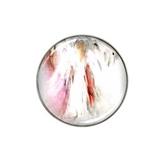 Abstract Angel In White Hat Clip Ball Marker (4 Pack) by digitaldivadesigns