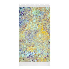 Abstract Earth Tones With Blue  Shower Curtain 36  X 72  (stall)  by digitaldivadesigns