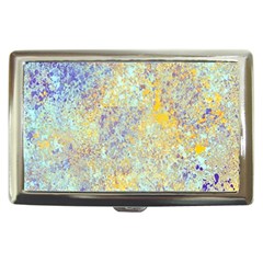 Abstract Earth Tones With Blue  Cigarette Money Cases