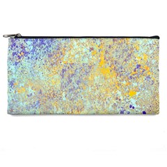 Abstract Earth Tones With Blue  Pencil Cases