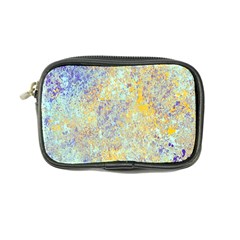 Abstract Earth Tones With Blue  Coin Purse