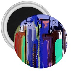 Abstract City Design 3  Magnets by digitaldivadesigns