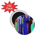 Abstract City Design 1.75  Magnets (100 pack)  Front