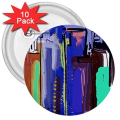 Abstract City Design 3  Buttons (10 Pack)  by digitaldivadesigns