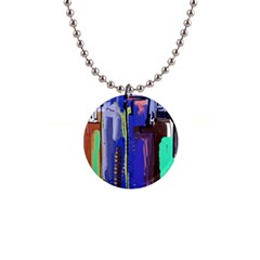 Abstract City Design Button Necklaces by digitaldivadesigns