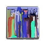 Abstract City Design Memory Card Reader (Square) Front