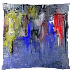 Hazy City Abstract Design Standard Flano Cushion Cases (two Sides)  by digitaldivadesigns