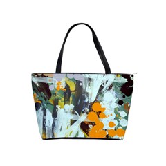 Abstract Country Garden Shoulder Handbags by digitaldivadesigns