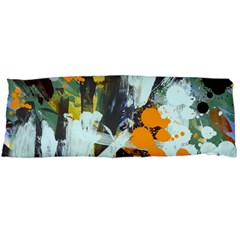 Abstract Country Garden Body Pillow Cases (dakimakura)  by digitaldivadesigns