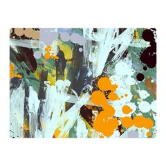 Abstract Country Garden Double Sided Flano Blanket (mini)  by digitaldivadesigns