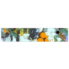 Abstract Country Garden Flano Scarf (small)  by digitaldivadesigns