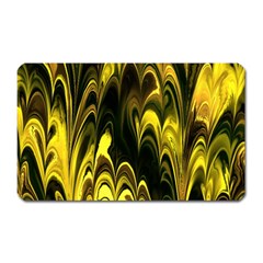 Fractal Marbled 15 Magnet (rectangular) by ImpressiveMoments