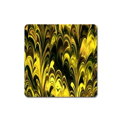 Fractal Marbled 15 Square Magnet by ImpressiveMoments