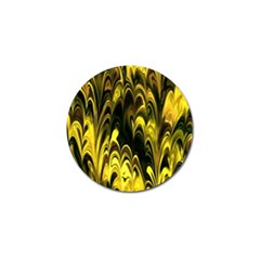 Fractal Marbled 15 Golf Ball Marker by ImpressiveMoments