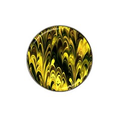 Fractal Marbled 15 Hat Clip Ball Marker by ImpressiveMoments